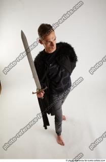 Claudio BLACK WATCH STANDING POSE WITH SWORD 2